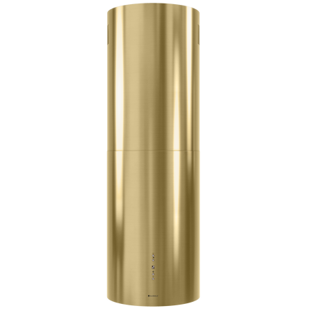 Okap kuchenny wyspowy GLOBALO CYLINDRO ISOLA 39.7 LIGHT GOLD MAT