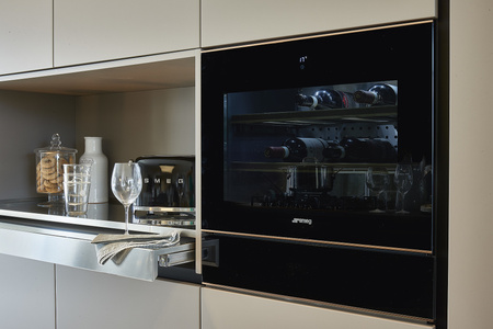 Toster, dwie kromki, czarny TSF01BLEU - Smeg