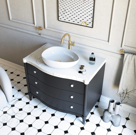 Umywalka ceramiczna nablatowa CGA_6U5S - Deante