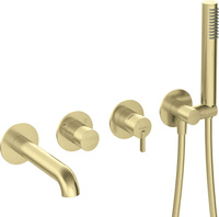 Bateria wannowa 4-otworowa podtynkowa BQS_R18P - Deante