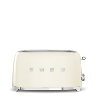 Toster, cztery kromki, kremowy TSF02CREU - Smeg