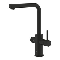 Bateria filtrująca wyciągana wyleweka GROHE Blue Pure Minta Pull-Out black - 30590KF0
