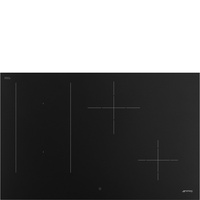 Płyta indukcyjna SMEG 80cm Classica czarny SIM3844N