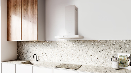 Okap kuchenny przyścienny GLOBALO LONATIO 60.1 WHITE