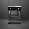Kuchnia wolnostojąca czarna SMEG Classica C6IMBLT2