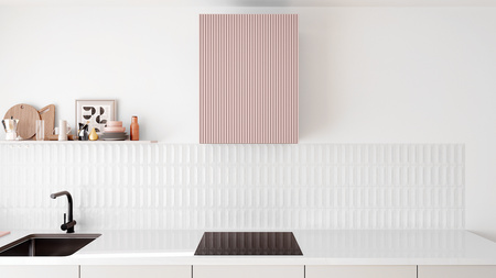 Okap kuchenny przyścienny GLOBALO LOWIO 60.1 BL / VELVET ROSE