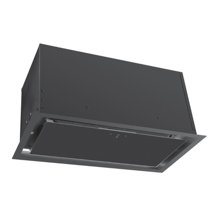 Okap kuchenny podszafkowy CIARKO Design DUO czarny 74cm - CDZ7405C