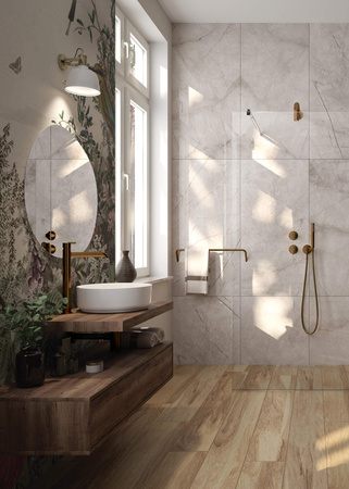 Umywalka ceramiczna nablatowa CDL_6U4S - Deante