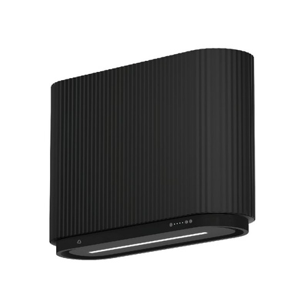 Okap kuchenny przyścienny CIARKO Design Mono Black/Black  60cm czarny matowy - CDP6003B/B