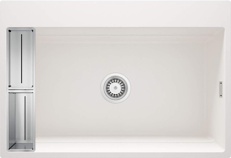 Zlewozmywak granitowy magnetyczny 1-komorowy ZRM_A10B - Deante