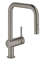 GROHE MINTA TOUCH BAT.ZLEW. WYLEWKA brushed hard graphite. 32322AL2