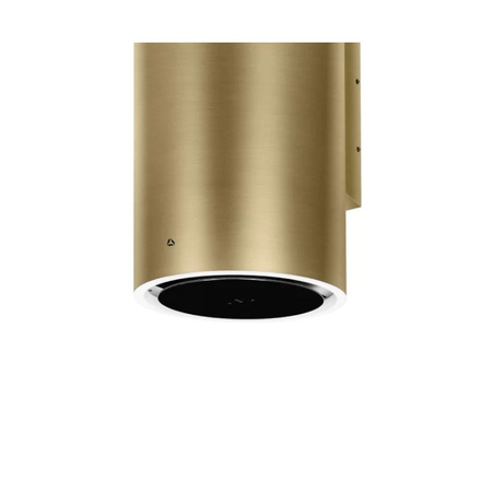 Okap kuchenny przyścienny CIARKO Design Tubus - wyciąg Gold CDP3801Z