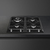Płyta gazowa, 60 cm, Victoria, czarny SR964NGH - Smeg