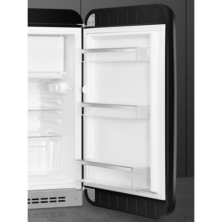 Lodówka chłodziarko zamrażarka czarny FAB10RBL6 SMEG Retro
