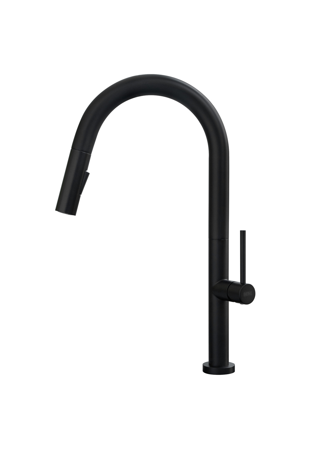 Bateria kuchenna BERG SLIM WWP CZARNY MAT S130336PH