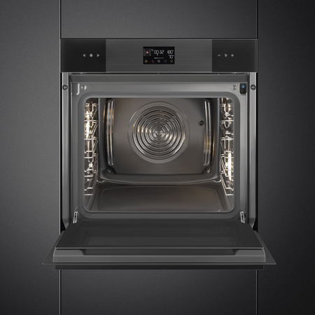 Piekarnik, steam100, Linea, czarny SO6102S3PB3 - Smeg