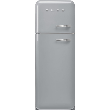 Lodówka chłodziarko zamrażarka SMEG Retro srebrny FAB30LSV6