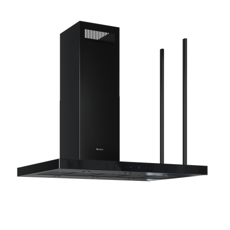 Okap kuchenny wyspowy GLOBALO NOELIA ISOLA 120.1 BLACK