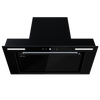 Okap kuchenny podszafkowy GLOBALO MATERI SILENTFLOW 60.2 BLACK