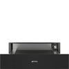 Szuflada do podg., Classica, czarny mat CPR315N - Smeg