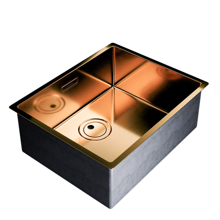 Zlew kuchenny GLOBALO RIWOLO 50.1 COPPER