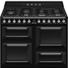 Kuchnia wolnost, 110cm, Victoria, czarny TR4110BL1 - Smeg