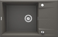 Zlewozmywak granitowy 1-komorowy z ociekaczem ZQE_T11B - Deante