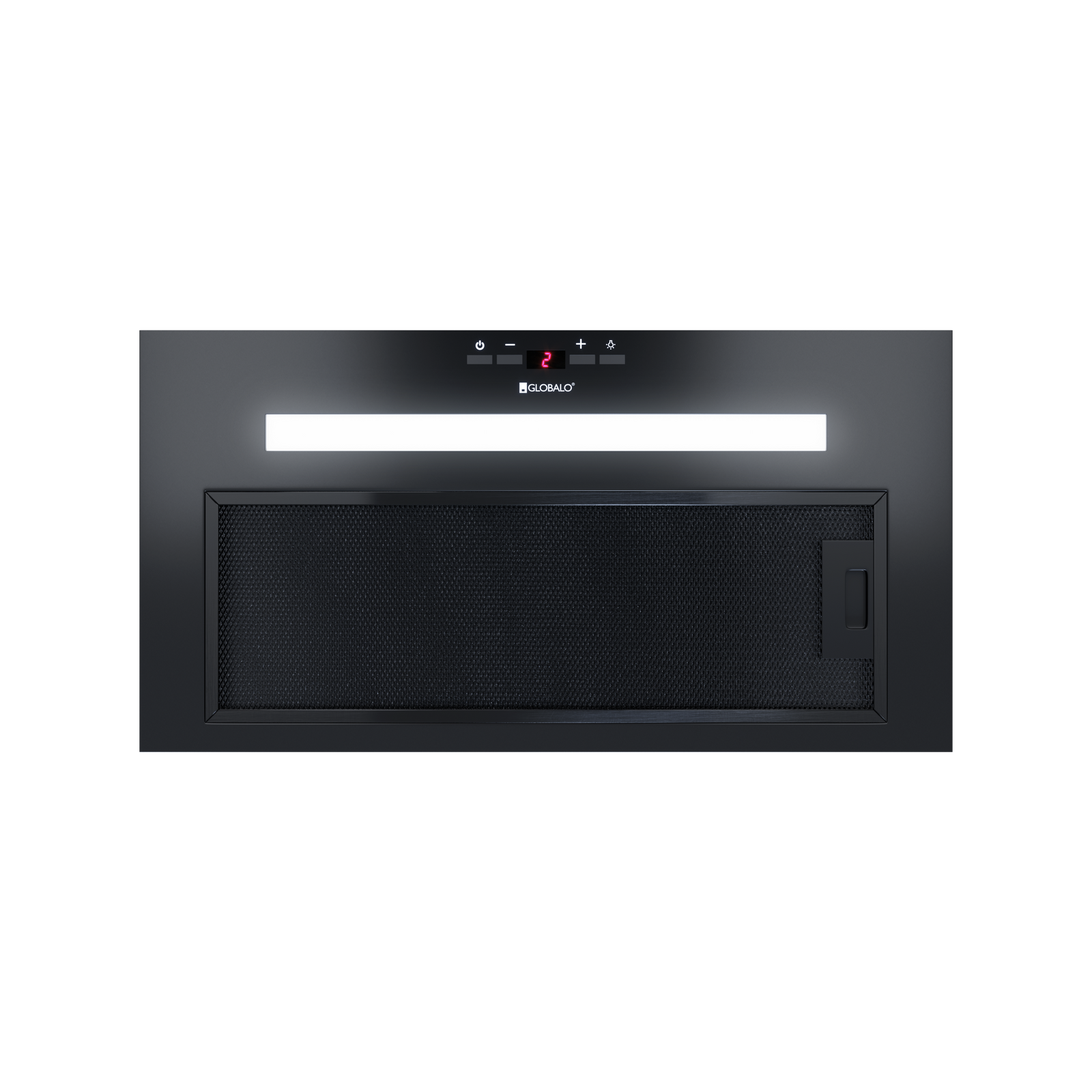 Okap kuchenny podszafkowy GLOBALO AGENDERO 60.2 BLACK