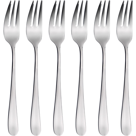 Bugatti SETTIMOCIELO zestaw 6 widelczyków do ciasta w pudełku IN-056N17