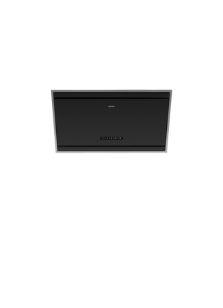 Okap kuchenny, 90 cm, czarny KV394MB - Smeg