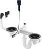 Syfon do zlewozmywaka granitowego 1.5- i 2-komorowego - Space-Saver ZXY_N973 - Deante