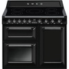Kuchnia wolnost, 100cm, Victoria, czarny TR103IBL2 - Smeg