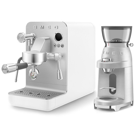 Ekspres do kawy, kolbowy EMC02WHMEU - Smeg
