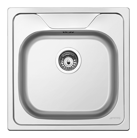Zlewozmywak ze stali nierdzewnej LYP501 - Smeg