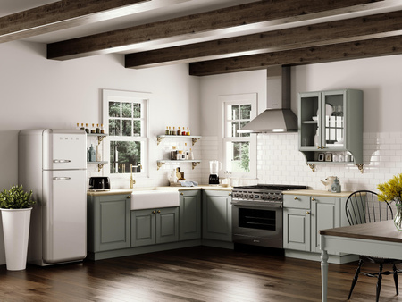 Toster, dwie kromki, czarny TSF01BLEU - Smeg