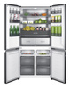 Chłodziarko-zamrażarka BERG CZW190NBG03 - MULTIDOOR / SIDE BY SIDE - SLOT IN - 190,2 x 91 x 59,7 cm