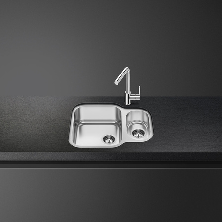 Zlewozmywak ze stali nierdzewnej UM34 - Smeg