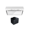 Okap kuchenny podszafkowy GLOBALO FLUXIME 60.1 WHITE + turbina TW 1.2