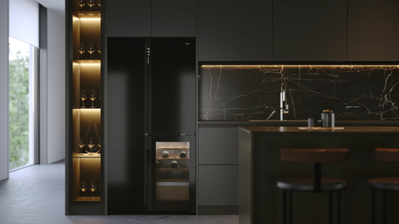 Lodówka Side by Side z winiarką TEKA RLF 85950 GBK czarna - 113430074