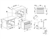 Piekarnik, 60 cm, Selezione, czarny SF64M3S1PZB - SMEG