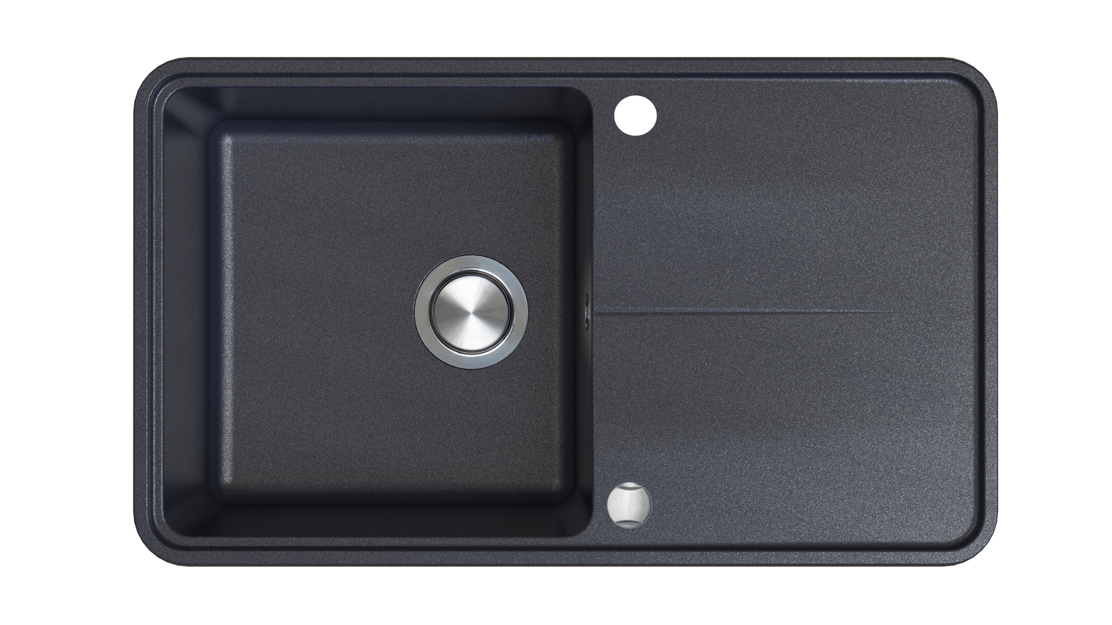 Zlew kuchenny BERG VICTORIA BRV1411 1,0 OC 780X500 ONYX