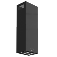 Okap kuchenny wyspowy GLOBALO WERNO ISOLA 40.2 BLACK