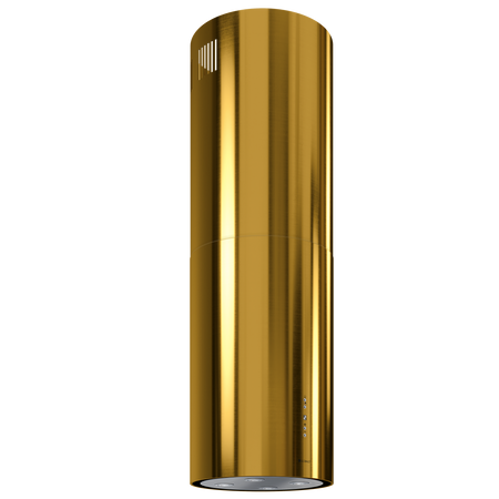 Okap kuchenny wyspowy GLOBALO CYLINDRO ISOLA 39.7 GOLD