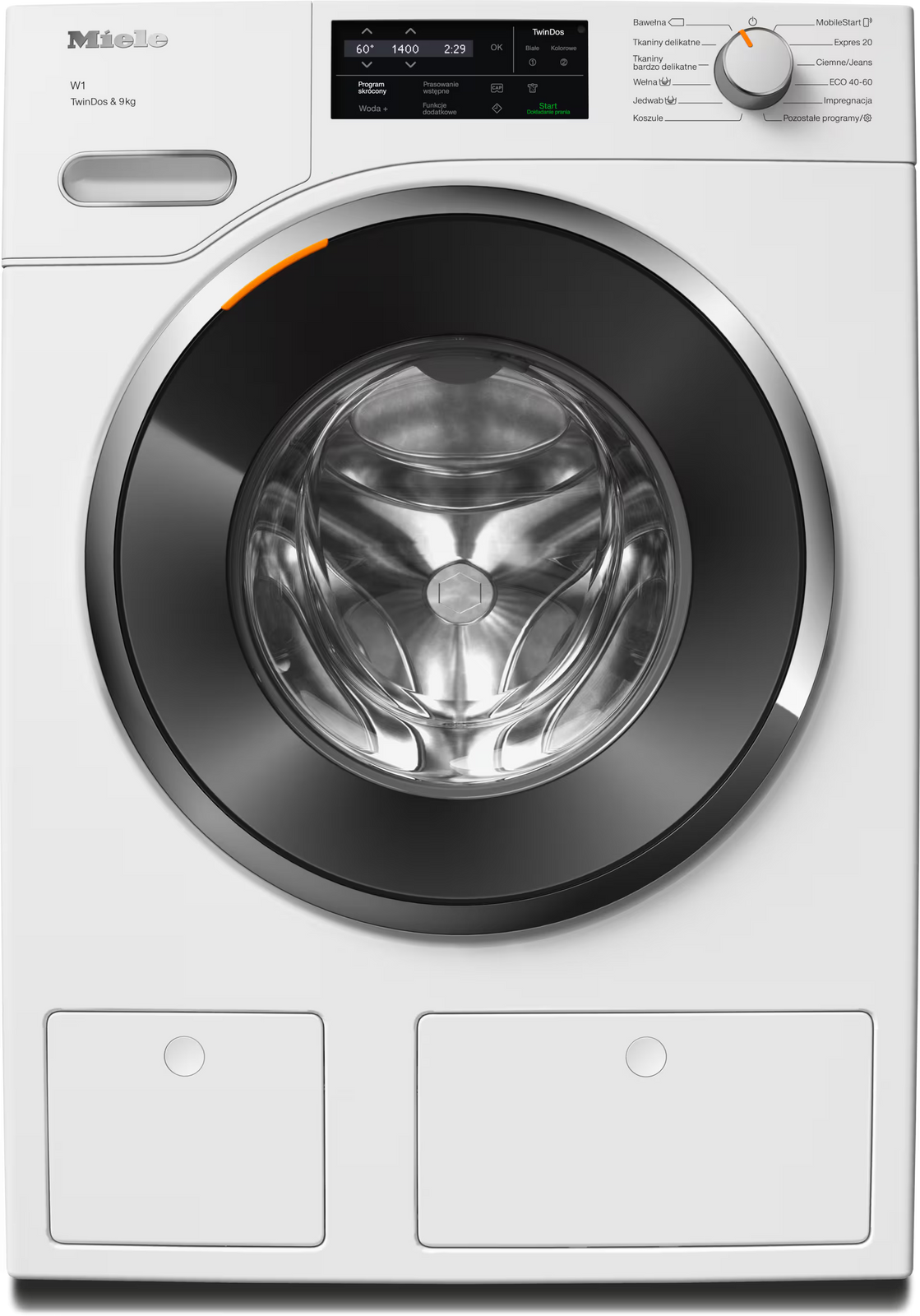 Pralka wolnostojąca MIELE WWG660 WCS TwinDos 9kg ładowana od przodu - 11364040