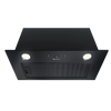 Okap kuchenny podszafkowy GLOBALO LAIZENO 60.2 BLACK