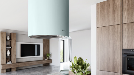 Okap kuchenny wyspowy GLOBALO LOBELIO ISOLA 39.1 MINT