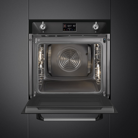 Piekarnik, 60 cm, Victoria, czarny SOP6902S2PN - Smeg