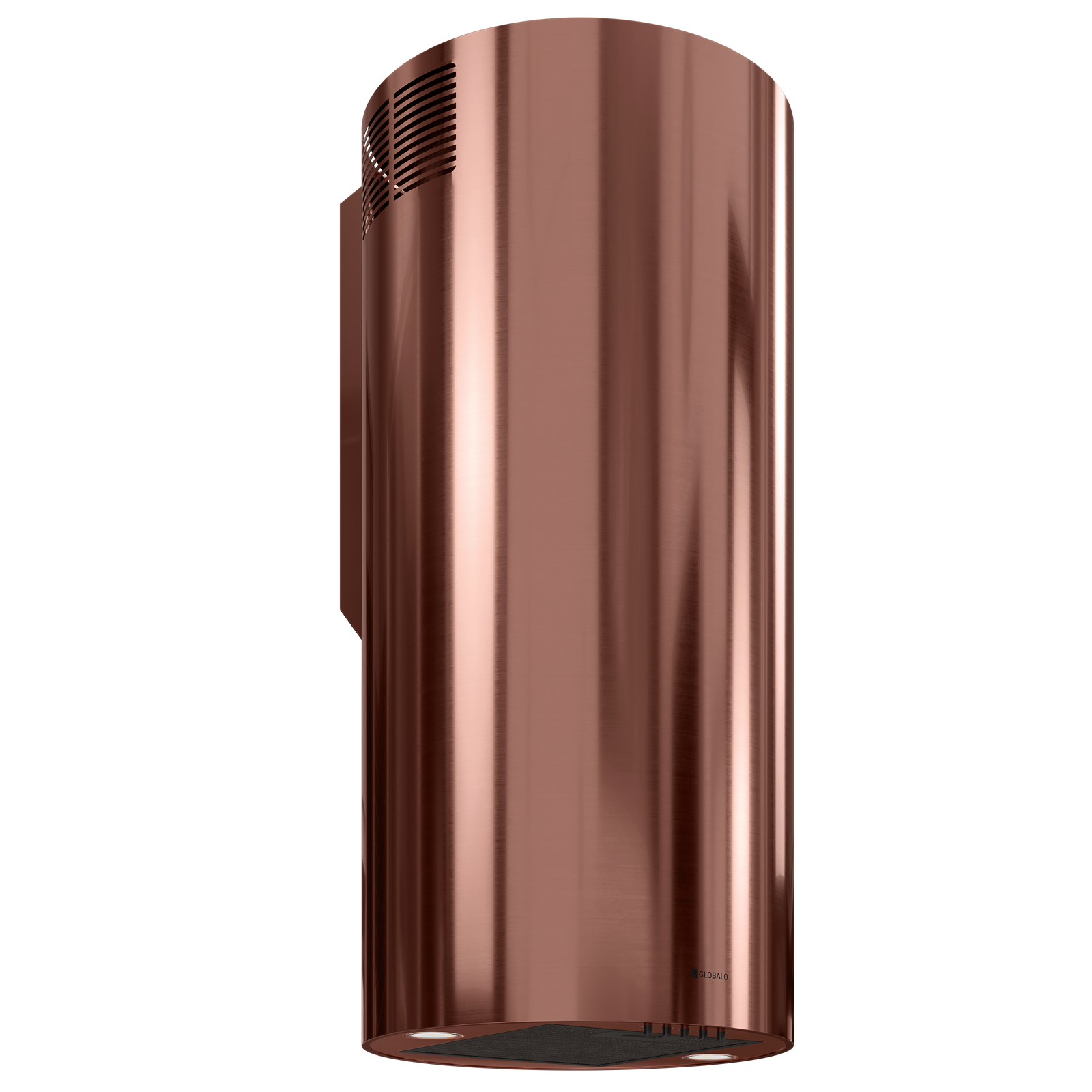 Okap kuchenny przyścienny GLOBALO LOBELIO 39.1 WINE COPPER