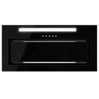 Okap kuchenny podszafkowy GLOBALO SENTURO 60.3 BLACK