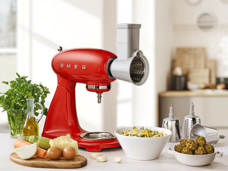 Mikser, jednolity kolor, czerwony SMF03RDEU - Smeg